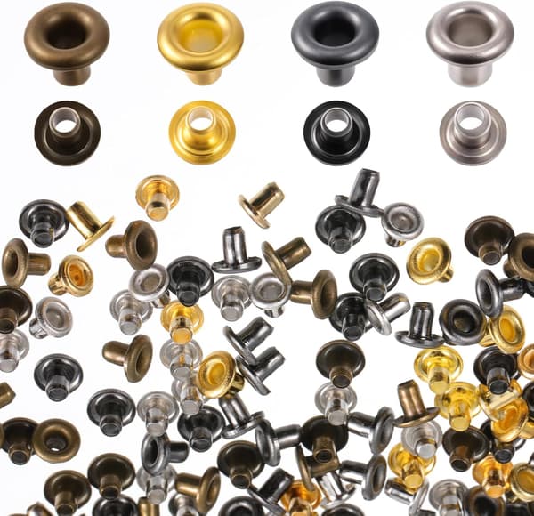 400 stk. 1,5 mm tyller små farver metal til
