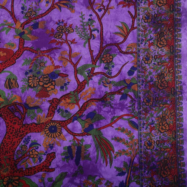 Lilla Livets Tre Veggteppe, Psykedeliske Tepper (100x150cm)