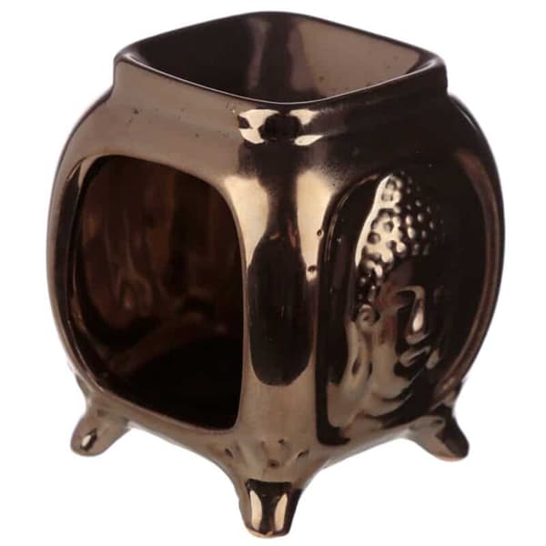 Aromalampe Buddha Guld