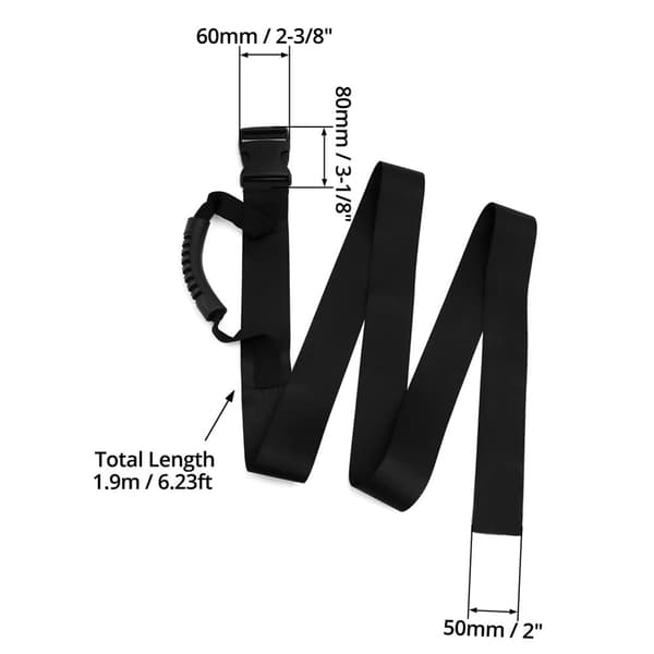 Adjustable Carrying Strap, Portable Luggage Strap, Multifunctional Suitcase Strap, Buckle Luggage Straps with Adjustable Handle for Moving, Fu_OF