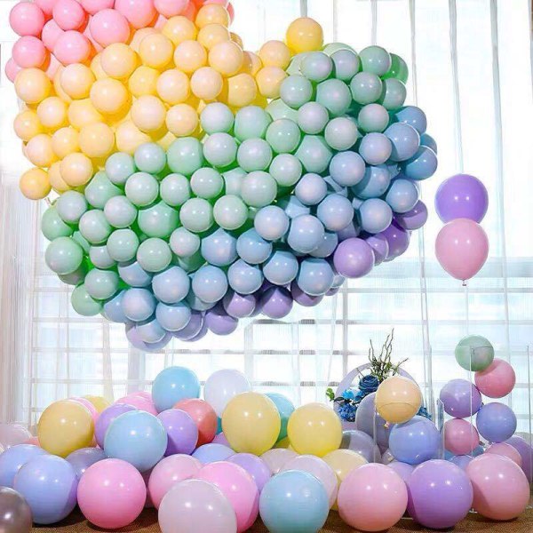 100 stk ballonger store ballonger store runde jumbo lateks ballonger til påske Bursdag bryllup baby dusj dekorasjoner