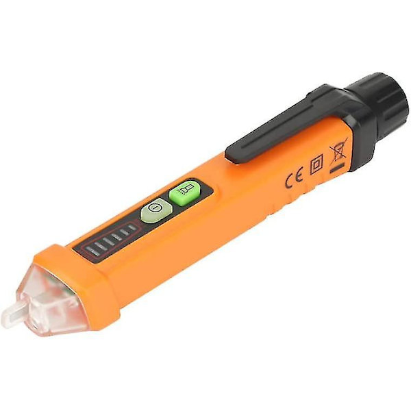 Berøringsfri AC Spændingsdetektor med LED-indikator (batteri ikke inkluderet) til AC 12-1000V