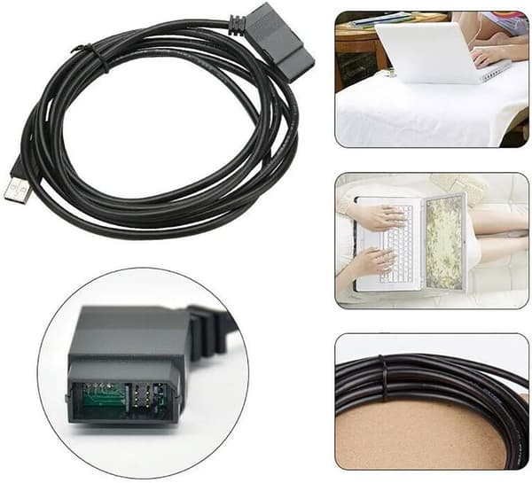 USB 6ED10571AA010BA0 Siemens og kredsløbsbeskyttelse datakabel til LOGO PLC-controllere med fotoelektrisk isolation stabil