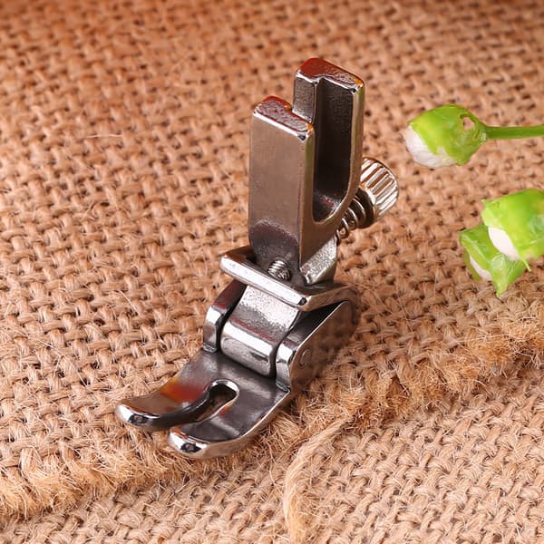Adjustable Shirring Foot Industrial Sewing Machine Single Needle
