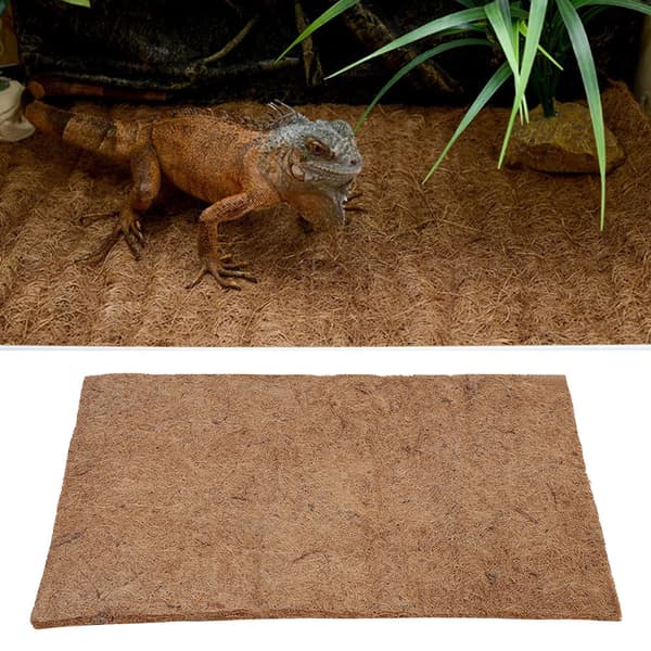 Coconut Fiber Reptile Mat for Lizards Terrarium Substrate