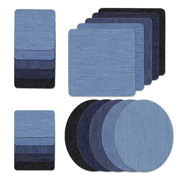 Strykelapper for Jeans 25 Stykker Strykelapper for Barnekne Strykelapper for Denim