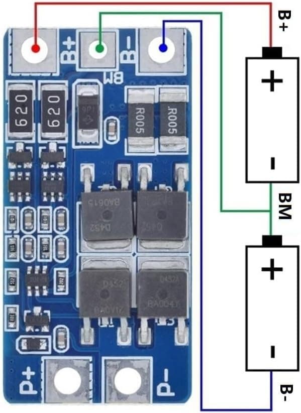 2S JH20 Batteriladdningsskyddskort, 10A ström, 4 modell litium fungerar 25V överladdningsspänning