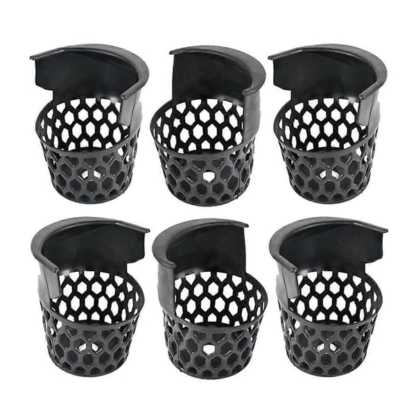 st Pool Table Pockets Billiard Pockets Set Black Billiard Net Bags Entertainment Net Pockets Snooker Baskets{HW}