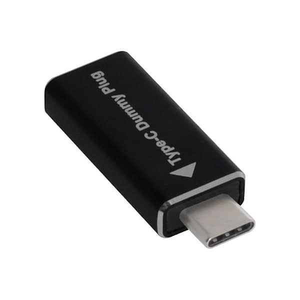 Virtuaalinen näyttösovitin Type-C DDC EDID Dummy Plug USB-C Headless Ghost -näyttöemulaattori 1920x1080p