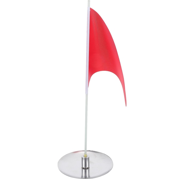 1 Set Golf Flag Golf Hole Cup Tray Golfing Practice Target Flag Golf Training Supplies30x18cm