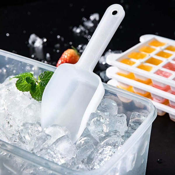 Ice-cube Trays Molds With Removable Lid Compatible With Freezer Coffee Camping-b