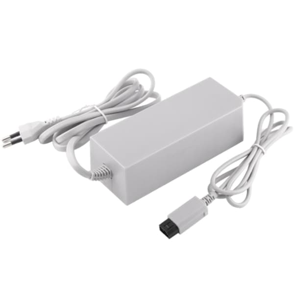 Strømadapter - Kompatibel med Nintendo Wii Hvid