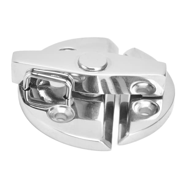 316 Rustfrit Stål Båddør Skab Rund Knop Lås Hængsel Marine Hardware