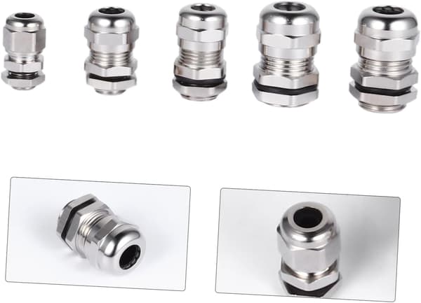5st Connection Metal Cable Fixing Head Wire Connector for Outdoor Use Cable Glands Joints