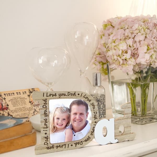 Decorative Photo Frame for Dad, Father's Day Gift, a Gift from a Daughter to Her Dad