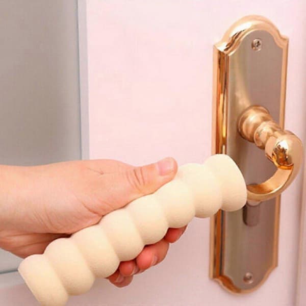 (Beige) Ovenkahvan seinäsuoja lapsille, vaahtomuovisuoja