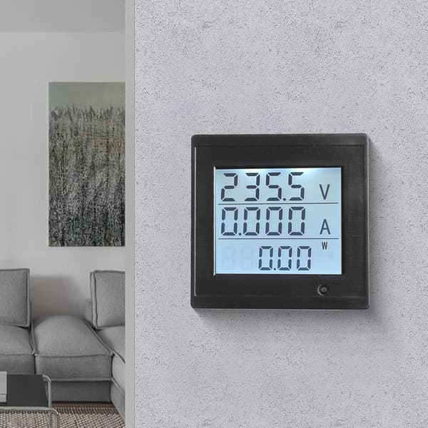 Sofistikerad AC-mätning 20A avläsningar av parametrar elektrisk enhet som ger detaljerad elektrisk