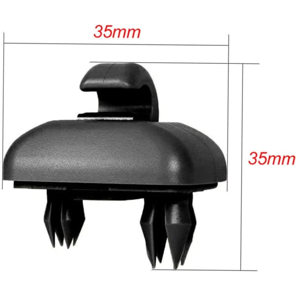 Pack Auto Sun Visor Clip, Auto Sun Visor Clip Hook Replacement for Audi A1 A3 A4 A5 Q3 Q5(8E0 857 562) A7 B6 B7 B8 S4 S5