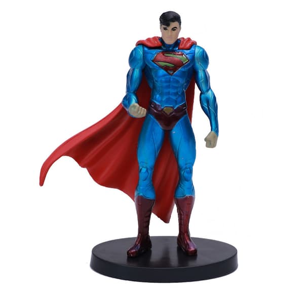 7 stk DC Comics Figurer Flash Batman Leketøydukke Anime Samling
