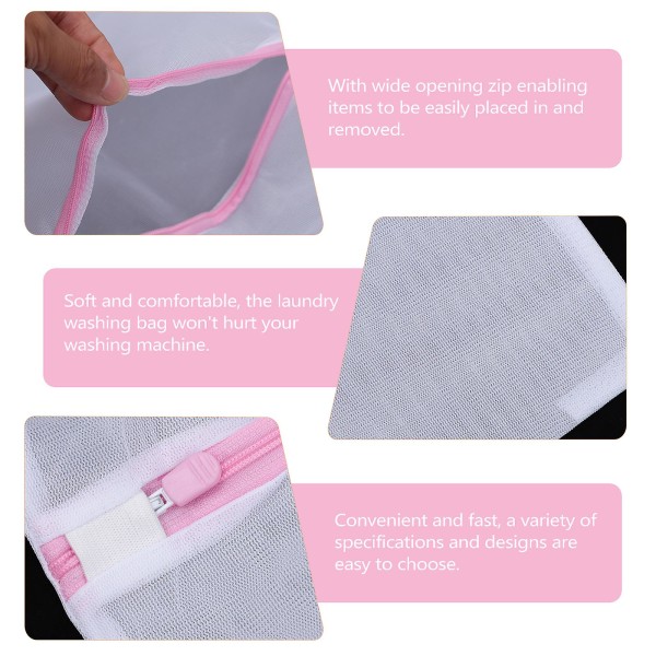 5 Pcs Sock Washing Bags Laundry Laundry Wash Net Delicates Laundry Bags Cat Laundry Bag Laundry Wash