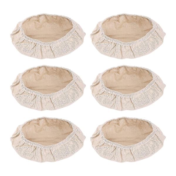 Oval Bread Baskets with Lids in Natural Rattan for Baking Dough and Sourdough