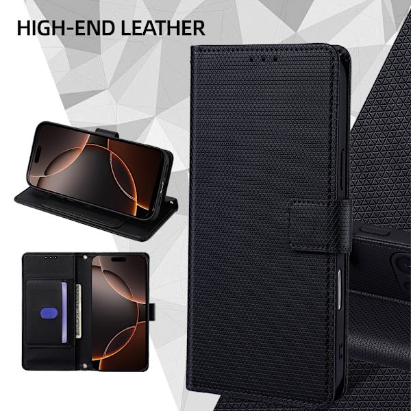Flip Case for iPhone 13 Pro - Elegant Protection with Card Slots and Stand Function