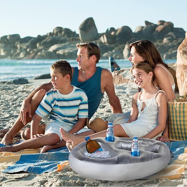 Floating Pool Bar, Floating Pool Bar, Inflatable Drink Holders, Inflatable Floating Bar Tray, Floating Spa Bar, Portable