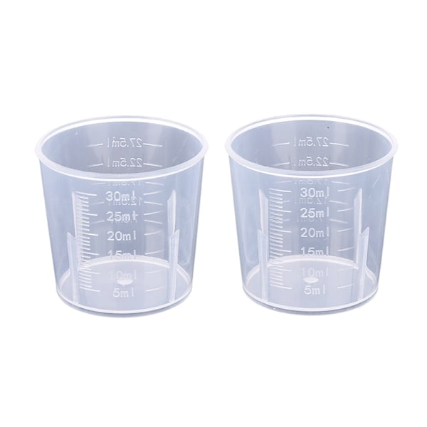 20/30/50/300/500/1000ML Plastmätkopp Mätkanna Hällpip Su 1000ml