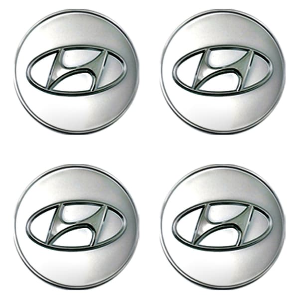 4 kpl - Hyundai Navkapslar / Pyörän napamerkit - B