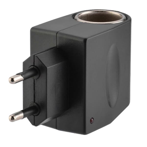 AC 220V til DC 12V Adapter Bil Sigarettenner Omformer Uttak Sikker Strøm