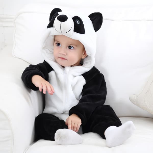 (A) Lämplig för höjd 80 cm Unisex Vinter Baby Rompers 3-36 månader