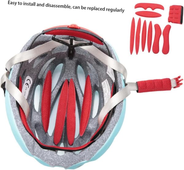 2 sets of hat for children, sweat pads for construction helmet, cooling lining, washable construction helmet