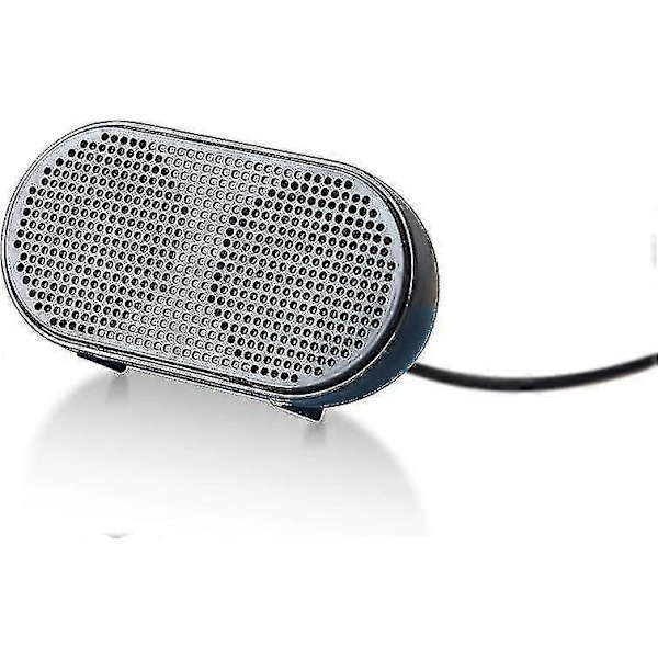 USB Mini Speaker Computer Speakers Powered Stereo Multimedia Speakers for Notebook Laptop PC (Black)