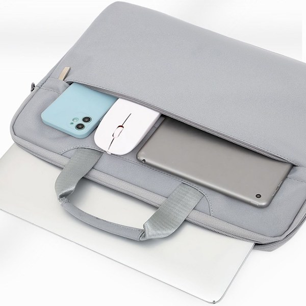11 13 14 15.6 Tuuman Kannettavan Tietokoneen Laukku Käsilaukku Harmaa Grey 11.6 inches