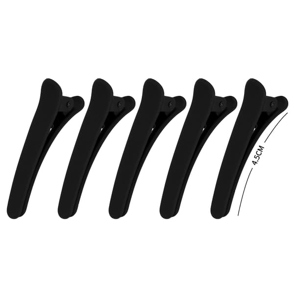 10 Makeup Clips, Non-marking Duckbill Clips Frosted 4.5 cm