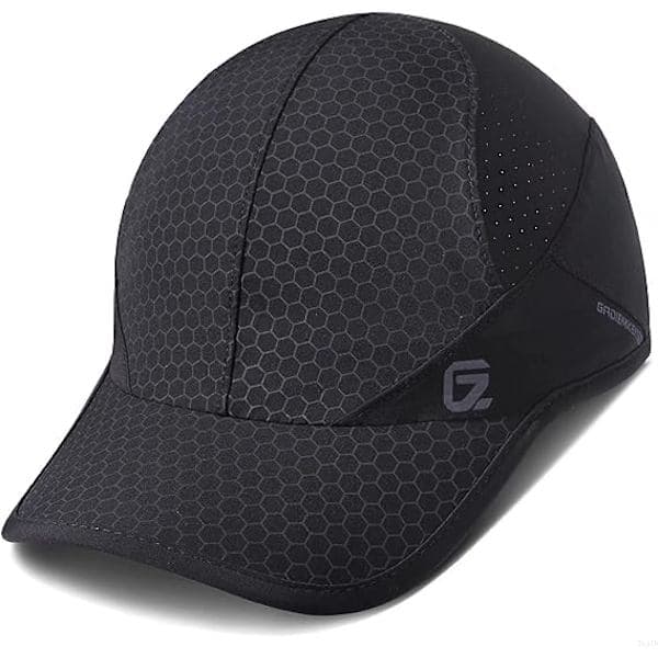 Stretch Sport Cap with Soft Brim, Lightweight, Quick-Drying, Breathable Running Cap for Outdoor Activities