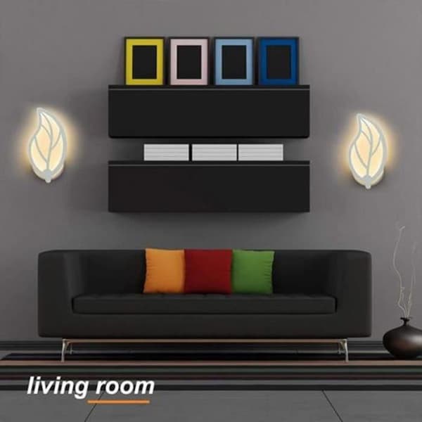 Vägglampa - Varumärke - Enkel Modern Lampa - Vit - Sovrum - LED
