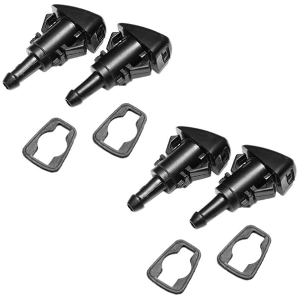 2X Windshield Wiper Nozzle for , Ram, - Replaces Part Number 4805742AB, 5116079AA