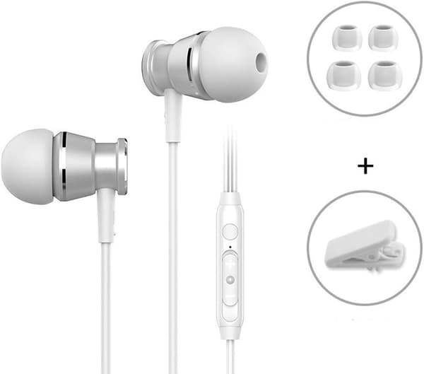 Støjreducerende kablede hovedtelefoner med mikrofon, kompatible med Samsung Galaxy S10 S9 Plus Note 9 A10e A11 A12 A13 A03S A31 A51 A52