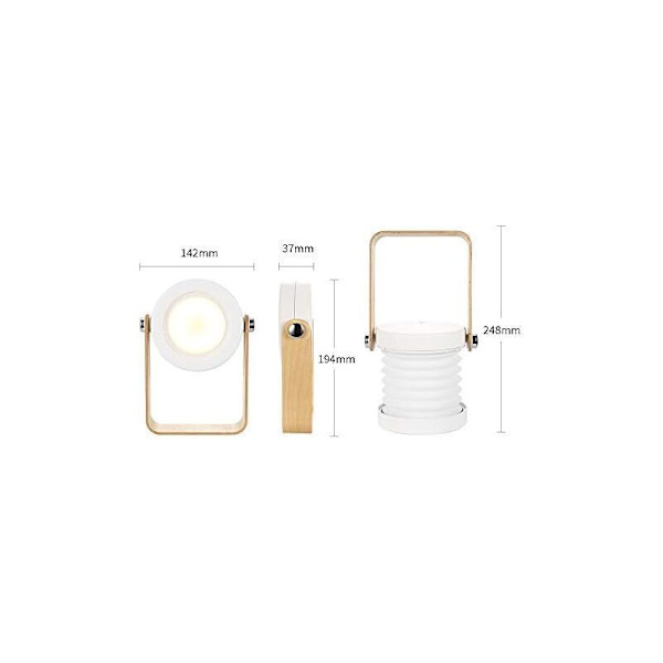 Dimmable bedside lamp with touch function, portable bedside lamp for bedside table with portable night light, safe night light, AAFGVC