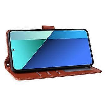 PU-läder Plånboksfodral med Ställ för Xiaomi Redmi Note 13 4G Style A Style A