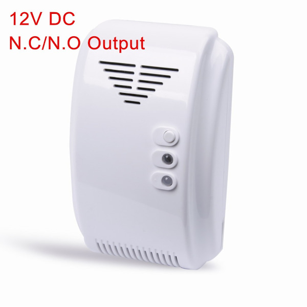 12V Gassdetektor Sensor Alarm Propan Butan LPG Naturgass Bobil Campingvogn 1 stk