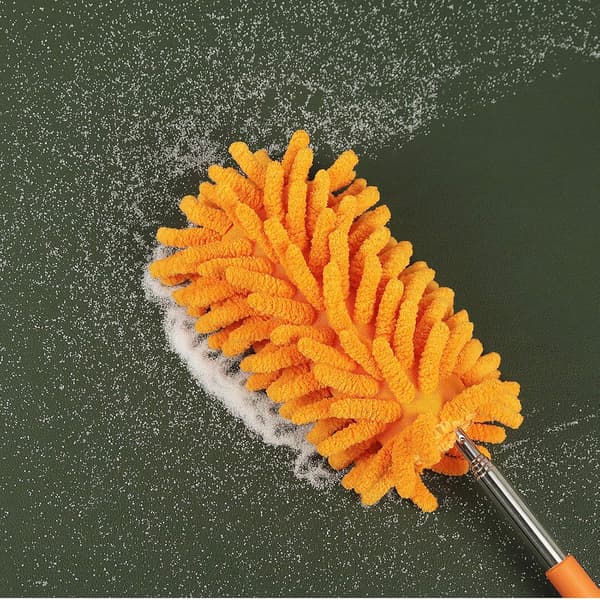 3-pack mikrofiberdammvippor, upp till 78 cm - Infällbar