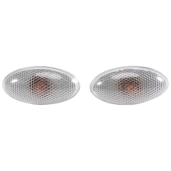 632574 2 X Blinklys Sidemarkeringslys Repeater Lampe Indikator til 206 407 607