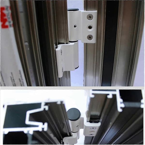 Right Hinge for Doors and Windows, Durable Aluminum Alloy DIY Hinge [DB]