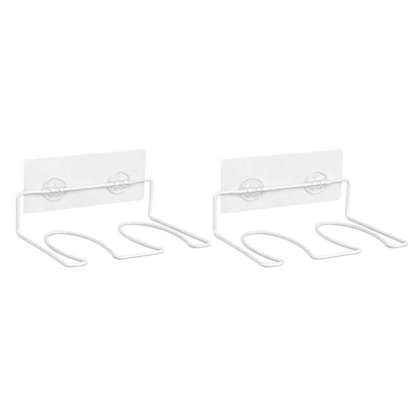 2 stk Veggmontert Sko Stativ Hjem Oppbevaring Stativ Oppbevaring Organizer (hvit)Hvit20.2X14.5CM White 20.2X14.5CM