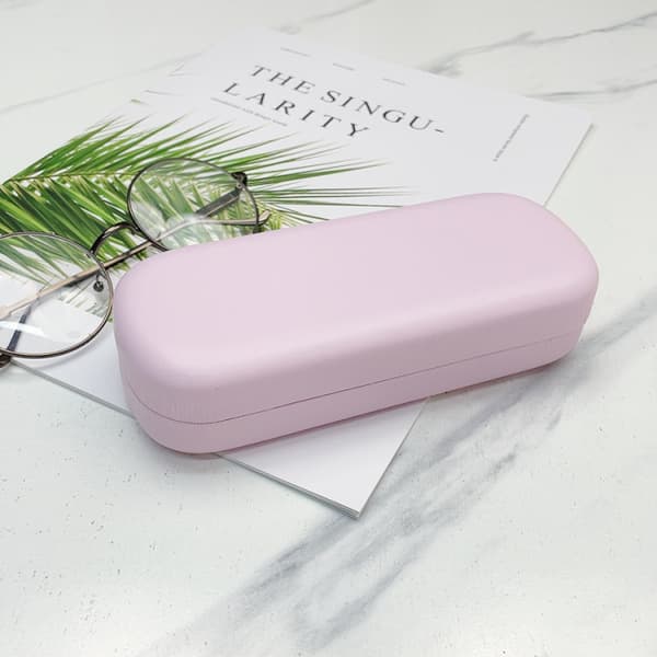 Hårt skalväska, bärbar glittrig glänsande rosa väska