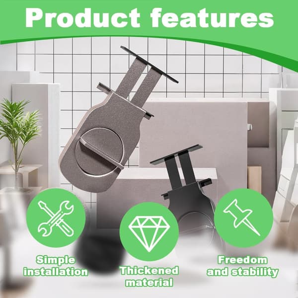 Parts Sliding Door Lock, Adjustable Stop Lock, Window Security Lock, Sliding Window Stop, (Brown)