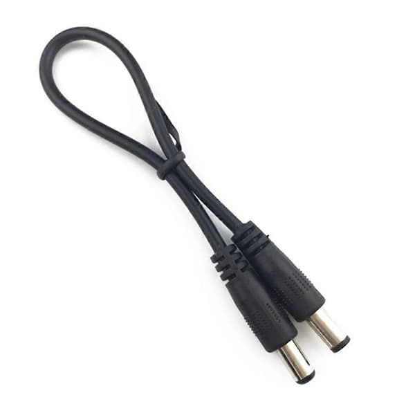 DC5.5x2.1mm Han-Han Stik Barrel Jack Strømadapter Forlængerkabel