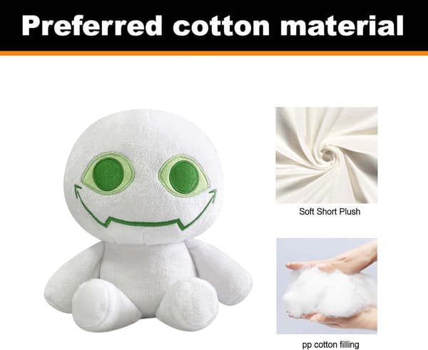 New Bob Plush Toy, Slap Battles Bob Plush, Suitable as a Gift for Games (2 pcs)